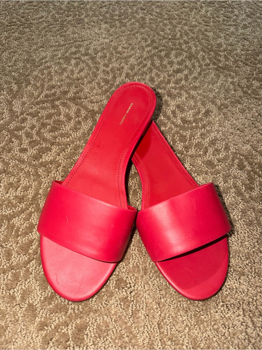 NEW Mansur Gavriel Red Sandals